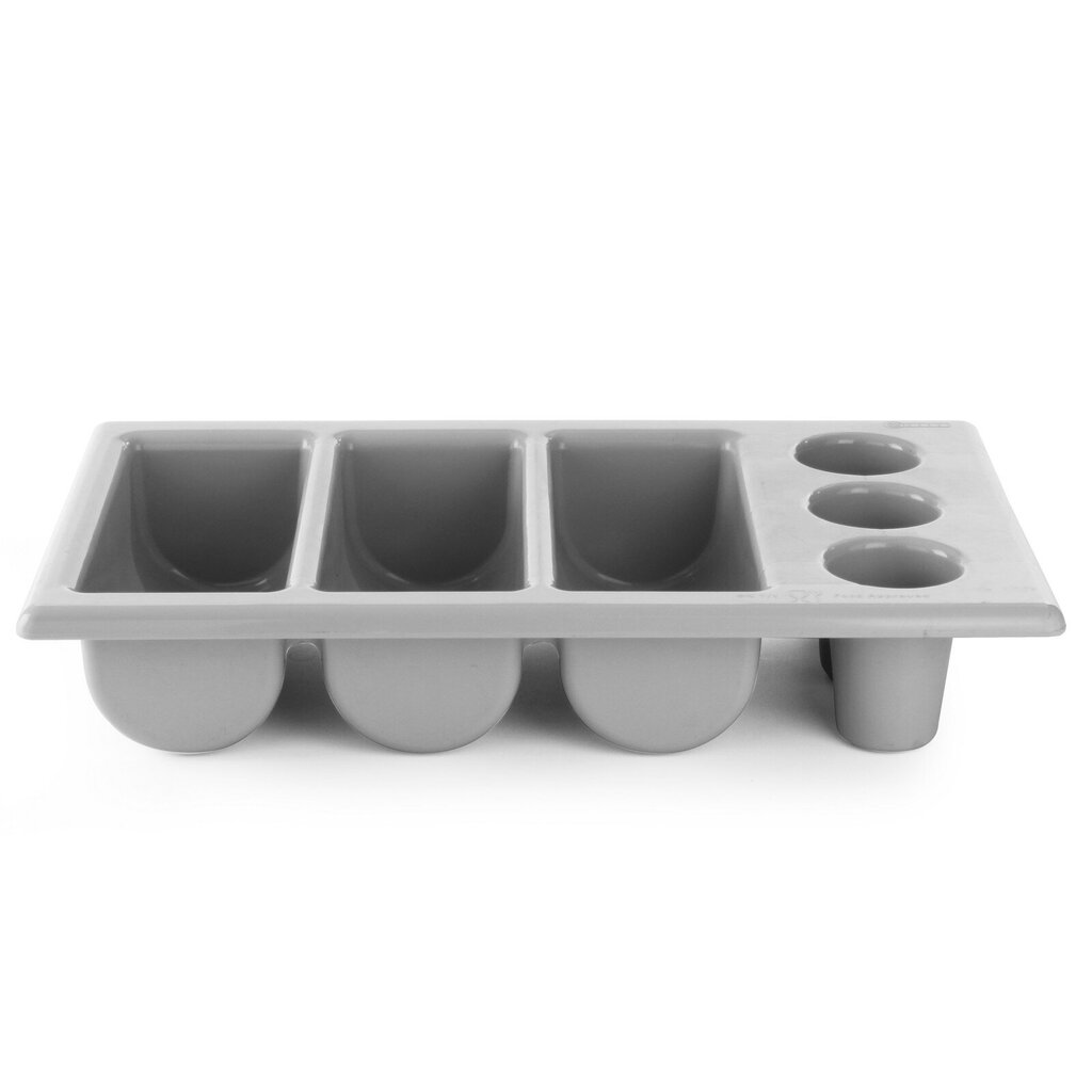 Stalo įrankių dėklas, pilkas kaina ir informacija | Stalo įrankiai | pigu.lt