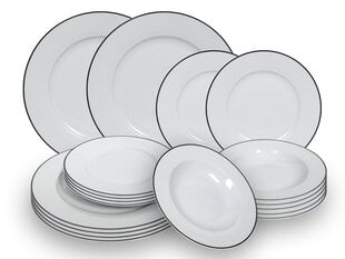 Набор тарелок Tavola, 18 шт. цена и информация | Посуда, тарелки, обеденные сервизы | pigu.lt