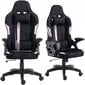 Žaidimų kėdė Kraken Chairs, juoda/rožinė kaina ir informacija | Biuro kėdės | pigu.lt