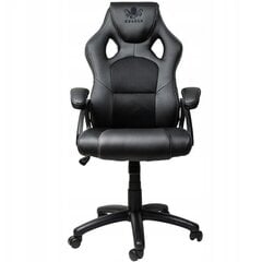 Žaidimų kėdė Kraken Chairs, juoda kaina ir informacija | Biuro kėdės | pigu.lt