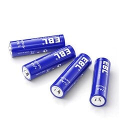 Baterijos, EBL, AA, šarminės, 2700 mAh, 40 vnt. kaina ir informacija | Elementai | pigu.lt