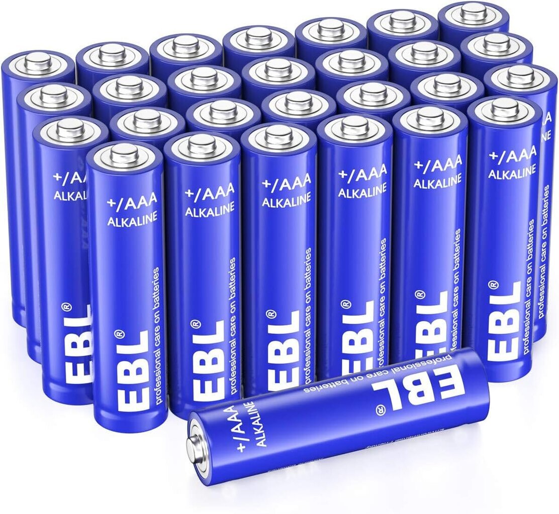 Baterijos, EBL, AAA, šarminės, 1200 mAh, 40 vnt. kaina ir informacija | Elementai | pigu.lt