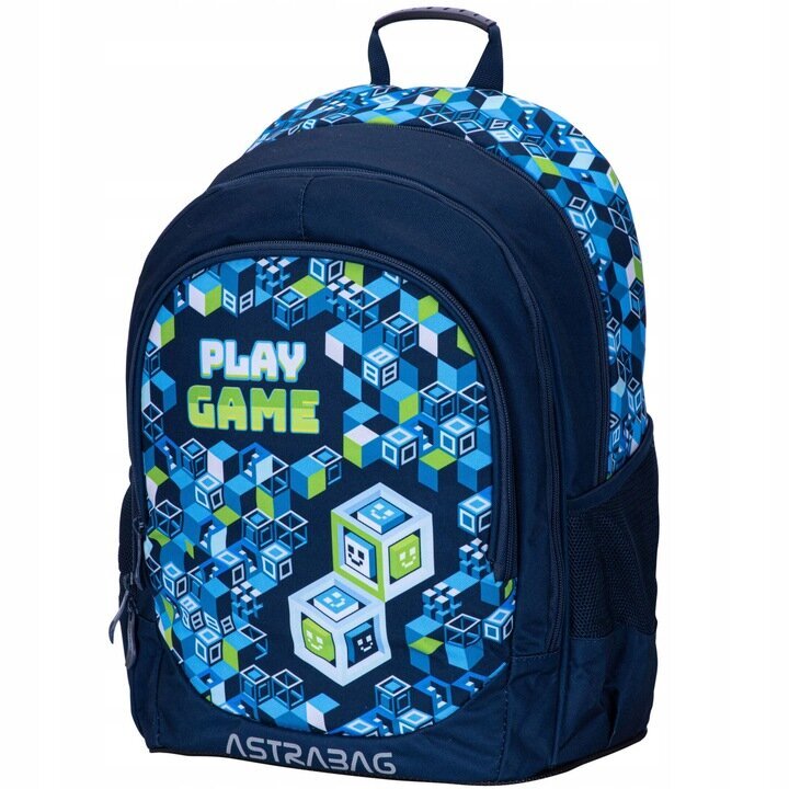 Mokyklinė kuprinė AstraBag AB340 Game 502023062, 20 l, 39x28x15 cm kaina ir informacija | Kuprinės mokyklai, sportiniai maišeliai | pigu.lt