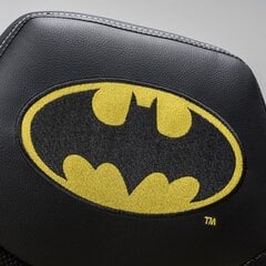 Žaidimų kėdė Subsonic Junior Batman V2, juoda/geltona kaina ir informacija | Biuro kėdės | pigu.lt