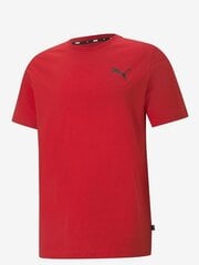 Футболка Puma ESS Small Logo Tee Red 586668 47, красная цена и информация | Мужские футболки | pigu.lt