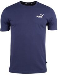 Puma Футболки ESS Small Logo Tee Blue 586668 06 цена и информация | Мужские футболки | pigu.lt