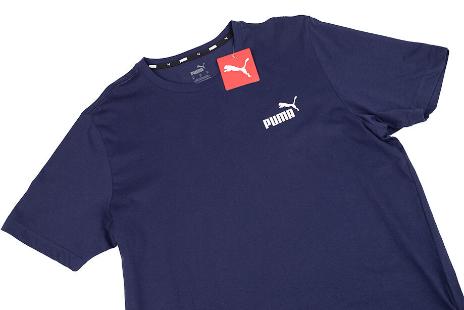 Marškinėliai vyrams PUMA ESS Small Logo Tee 586668 06 цена и информация | Vyriški marškinėliai | pigu.lt