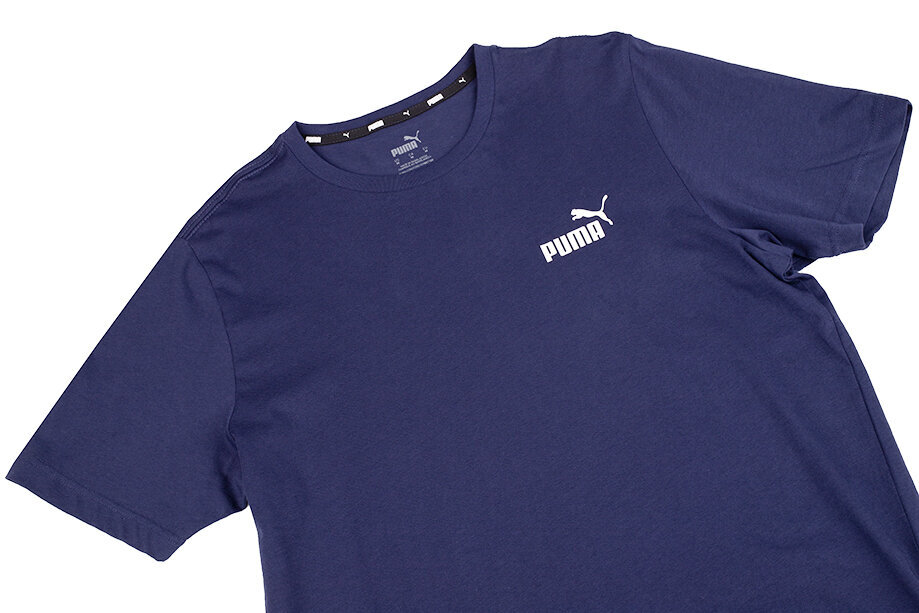 Marškinėliai vyrams PUMA ESS Small Logo Tee 586668 06 цена и информация | Vyriški marškinėliai | pigu.lt