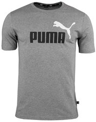 Marškinėliai vyrams Puma 586759, pilki kaina ir informacija | Vyriški marškinėliai | pigu.lt