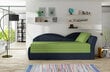 Sofa - lova NORE Aga, mėlyna/žalia kaina ir informacija | Sofos | pigu.lt