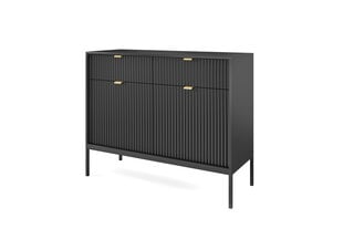 Комод AKL Furniture Nova Sands KSZ104, черный цвет цена и информация | Комоды | pigu.lt