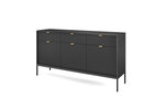 Комод AKL Furniture Nova Sands KSZ154, черный цвет