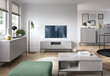 Komoda AKL Furniture Nova Sands KSZ154, pilka kaina ir informacija | Komodos | pigu.lt