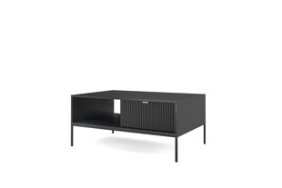 Kavos staliukas AKL Furniture Nova Sands L104, juodas kaina ir informacija | Kavos staliukai | pigu.lt
