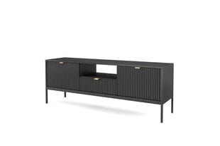 TV staliukas AKL Furniture Nova Sands RTV154, juodas kaina ir informacija | TV staliukai | pigu.lt