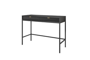 Kosmetinis staliukas AKL Furniture Nova Sands T104, juodas kaina ir informacija | Kosmetiniai staliukai | pigu.lt