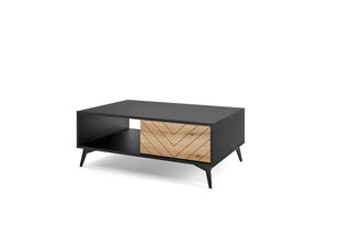 Kavos staliukas AKL Furniture Diamond Sands L104, rudas/juodas kaina ir informacija | Kavos staliukai | pigu.lt