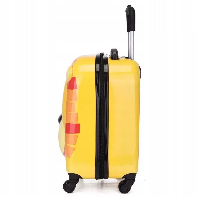 Vaikiškas lagaminas Inna, geltonas цена и информация | Lagaminai, kelioniniai krepšiai | pigu.lt