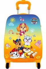 Vaikiškas lagaminas Paw Patrol Nickelodeon, 32 l, geltonas цена и информация | Чемоданы, дорожные сумки  | pigu.lt