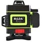 Linijinis lazerinis nivelyras Hilda 4D kaina ir informacija | Mechaniniai įrankiai | pigu.lt