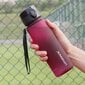 Gertuvė UZSPACE TRITAN 500 ml, plastikas be BPA - 3026-PURPLISH-RED - Bordo kaina ir informacija | Gertuvės | pigu.lt