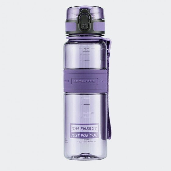 Gertuvė UZSPACE TRITAN 500 ml, plastikas be BPA - 5025-IRIS-PURPLE - Violetinė kaina ir informacija | Gertuvės | pigu.lt