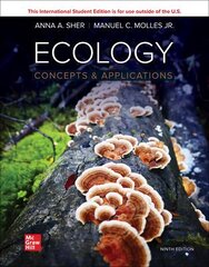 Ecology: Concepts and Applications ISE 9th edition kaina ir informacija | Socialinių mokslų knygos | pigu.lt