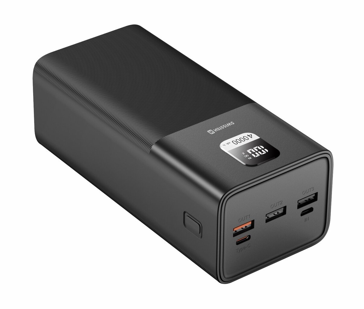 Swissten Power Line 40 000 mAh цена и информация | Atsarginiai maitinimo šaltiniai (power bank) | pigu.lt