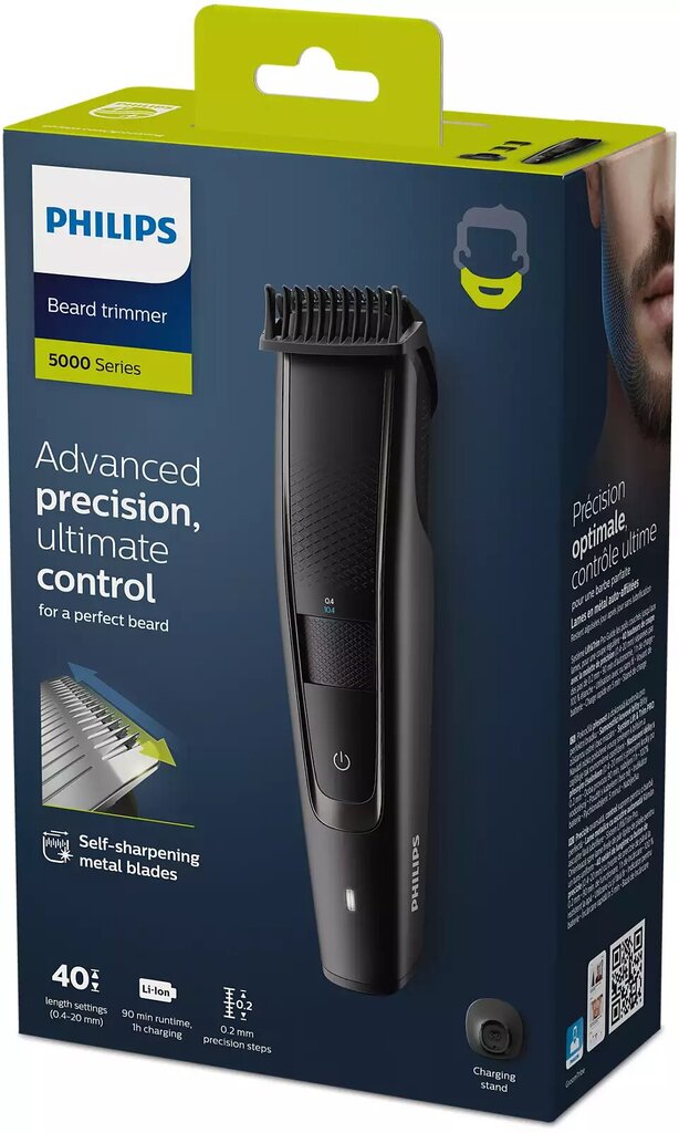 Philips Series 5000 BT5515/20 kaina ir informacija | Plaukų kirpimo mašinėlės | pigu.lt