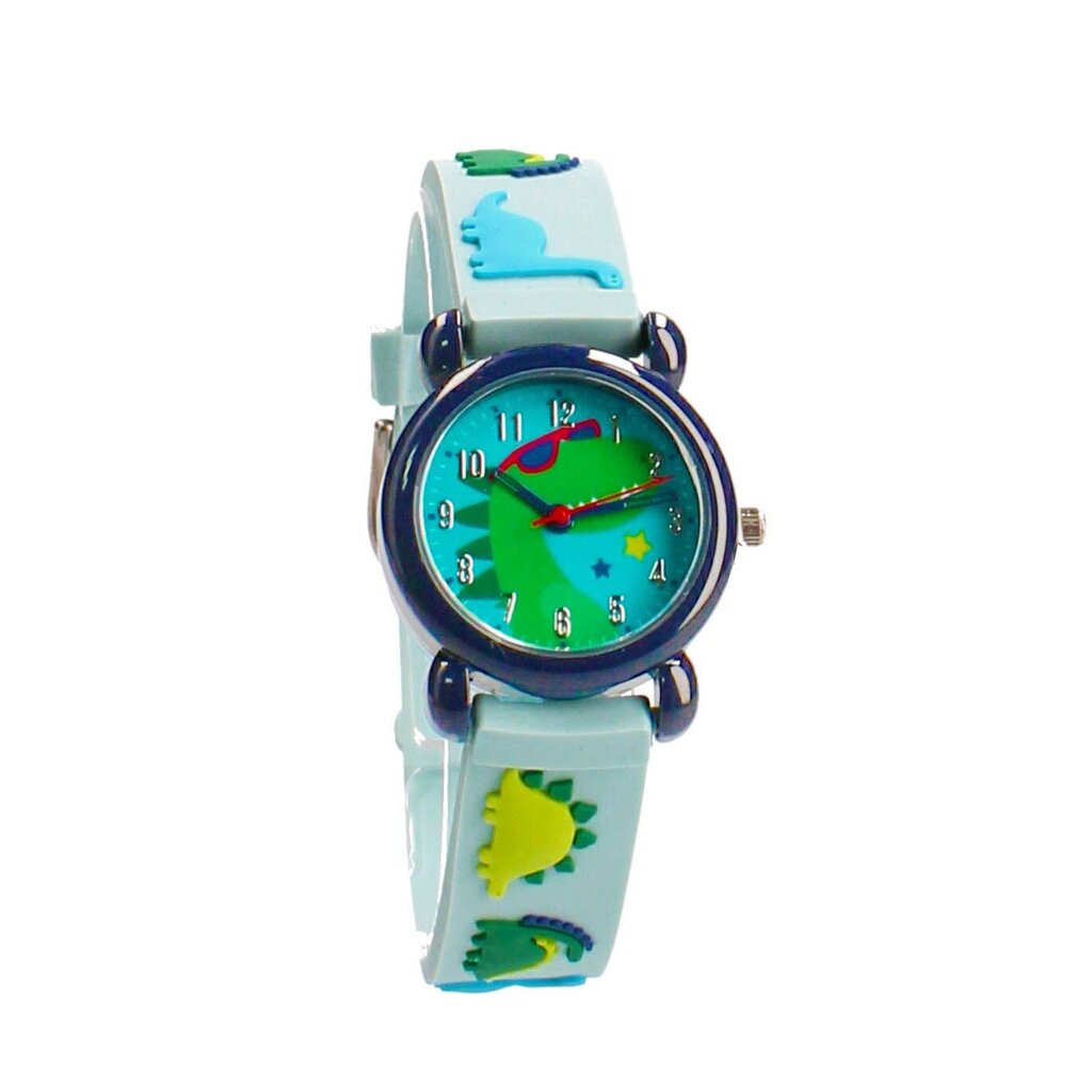 Rankinis laikrodis vaikams Dinozauras kaina ir informacija | Aksesuarai vaikams | pigu.lt