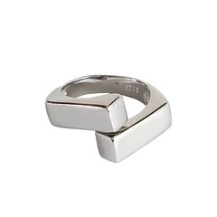 Sidabrinis žiedas moterims Chunky R0225 цена и информация | Кольцо | pigu.lt