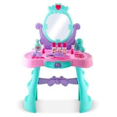 Косметический столик с зеркалом и аксессуарами, мятный цена и информация | Игрушки для девочек | pigu.lt