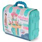 Vaikiška virtuvė su lagaminu, žalia kaina ir informacija | Žaislai mergaitėms | pigu.lt