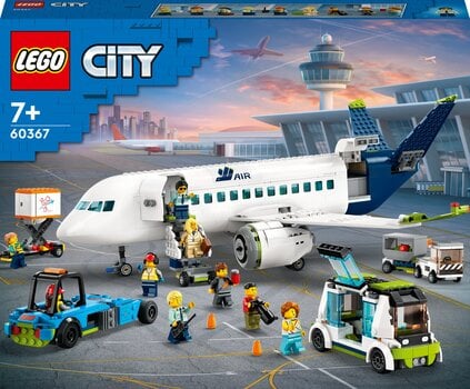 60367 LEGO® City Keleivinis lėktuvas kaina ir informacija | Konstruktoriai ir kaladėlės | pigu.lt