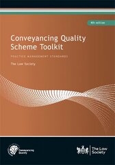 Conveyancing Quality Scheme Toolkit 4th New edition цена и информация | Книги по экономике | pigu.lt