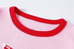 Комплект детской пижамы Colobe, розовый цена и информация | Пижамы, халаты для девочек | pigu.lt