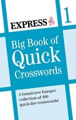 Express: Big Book of Quick Crosswords цена и информация | Книги о питании и здоровом образе жизни | pigu.lt