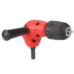 Adapteris kampinis gręžtuvui 1/16"-3/8" 1.5-10mm kaina ir informacija | Suktuvai, gręžtuvai | pigu.lt