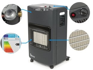 Dujinis šildytuvas Geko G80435, 4200W kaina ir informacija | Šildytuvai | pigu.lt