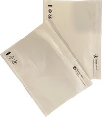 Самоклеющийся конверт для документов C5, прозрачные, 500 шт цена и информация | Канцелярские товары | pigu.lt