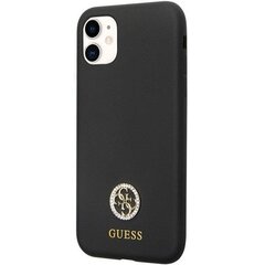 Guess Silicone Logo Strass kaina ir informacija | Telefono dėklai | pigu.lt