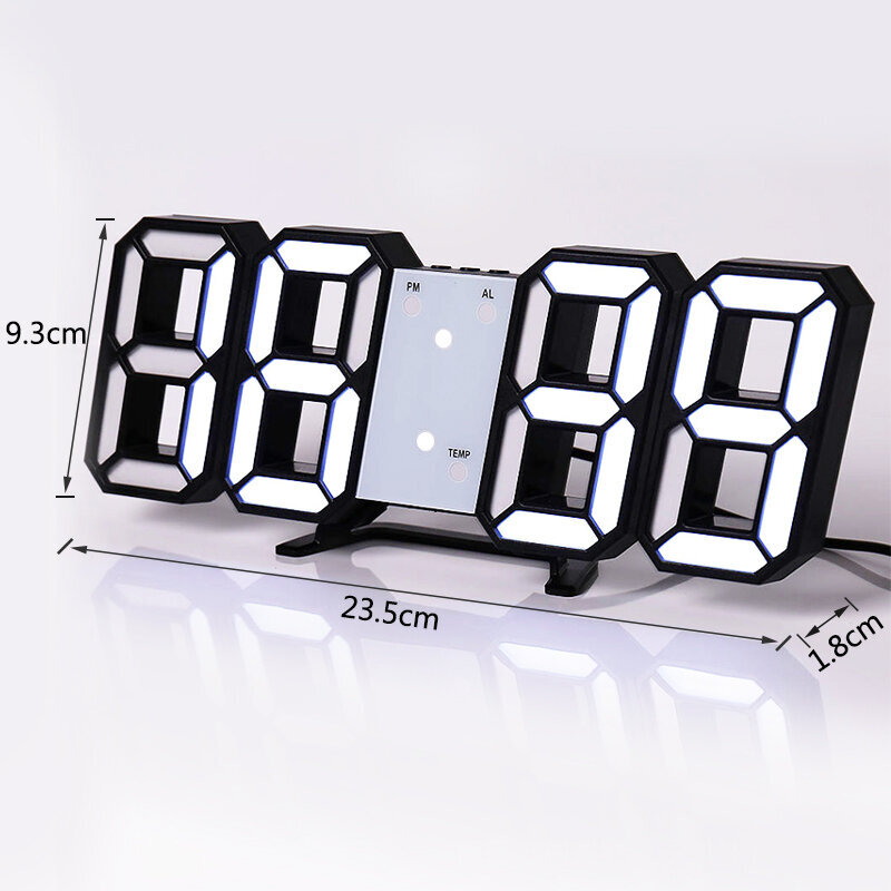 TimeTrend 3D Lux LED kaina ir informacija | Radijo imtuvai ir žadintuvai | pigu.lt