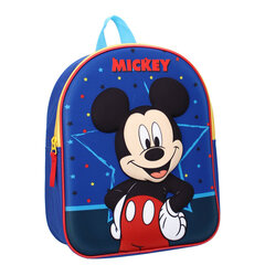Kuprinė vaikams 3D Mickey Mouse Strong Together цена и информация | Школьные рюкзаки, спортивные сумки | pigu.lt