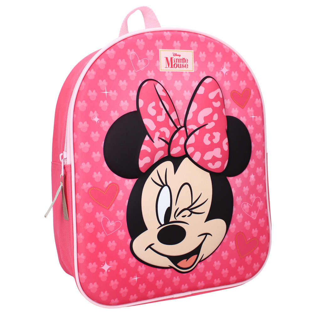 Kuprinė vaikams 3D Minnie Mouse Never Stop Laughing kaina ir informacija | Kuprinės mokyklai, sportiniai maišeliai | pigu.lt
