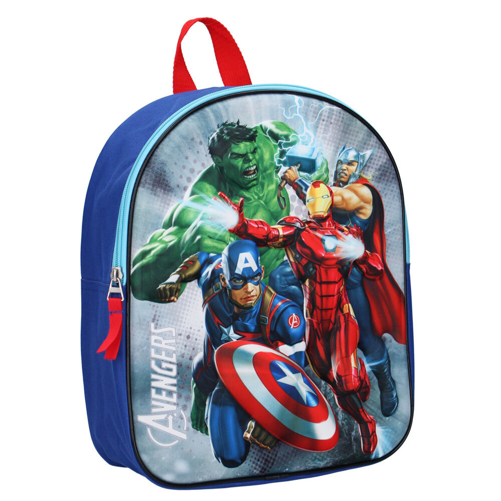 Kuprinė vaikams 3D Avengers Save The Day цена и информация | Kuprinės mokyklai, sportiniai maišeliai | pigu.lt