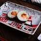 Sushi indų rinkinys, 8 dalys kaina ir informacija | Indai, lėkštės, pietų servizai | pigu.lt
