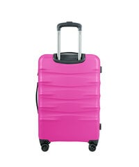 Vidutinis lagaminas Puccini PC032B,M rožinis kaina ir informacija | Lagaminai, kelioniniai krepšiai | pigu.lt