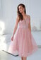 Suknelė moterims Parma, rožinė kaina ir informacija | Suknelės | pigu.lt