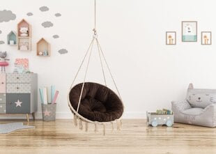 Подушка для кресла Hobbygarden Stork, коричневая цена и информация | Подушки, наволочки, чехлы | pigu.lt