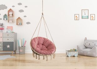 Подушка для кресла Hobbygarden Stork, розовая цена и информация | Подушки, наволочки, чехлы | pigu.lt